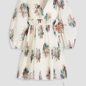 Floral Kids Dress with Belt